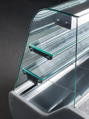 Витрина холодильная ES SYSTEM K LCG Gemini SL H 1,2 на сайте Белторгхолод