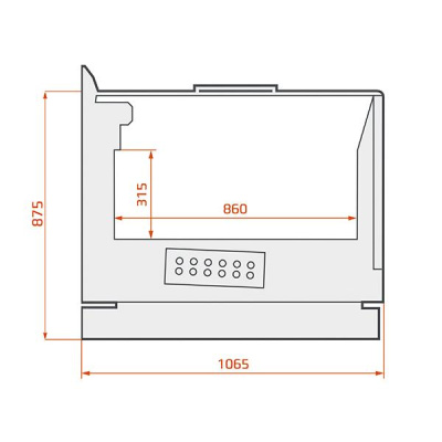 Бонета морозильная ES SYSTEM K WMN Norma 01 1,65 на сайте Белторгхолод