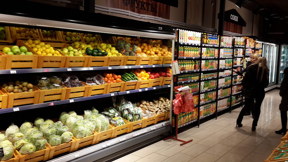 Супермаркет "Радуга" в Солигорске на ул. Судиловского, 8а