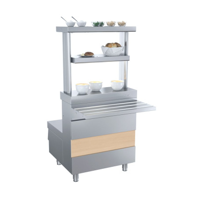 Мармит первых блюд Атеси Ривьера 1 конф. М1-1.700-02-О без полок