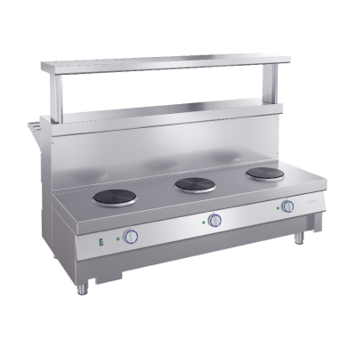 Мармит первых блюд Атеси Ривьера 3-х конф. М1-3.1500-02-О без полок