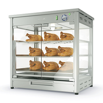 Тепловая витрина Атеси для кур Командор ВК-4 Э