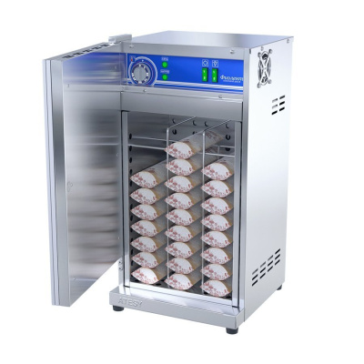 Шкаф тепловой для пирожков и хот-догов Атеси Фиолент ШТХ-24-350.350-01