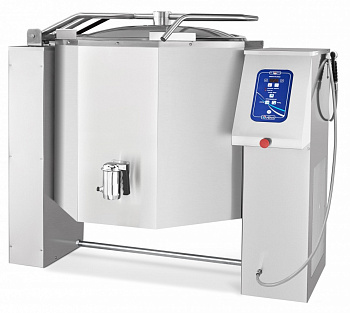 Котёл пищеварочный Abat КПЭМ-250-О со сливным краном