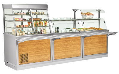 Прилавок холодильный Abat ПВВ(Н)-70Х-01-НШ