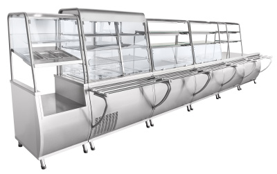 Прилавок холодильный Abat ПВВ(Н)-70Т-НШ