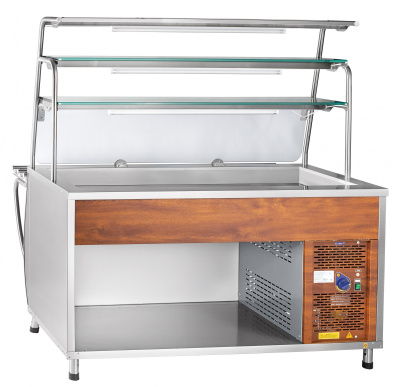 Прилавок холодильный Abat ПВВ(Н)-70Т-01-НШ