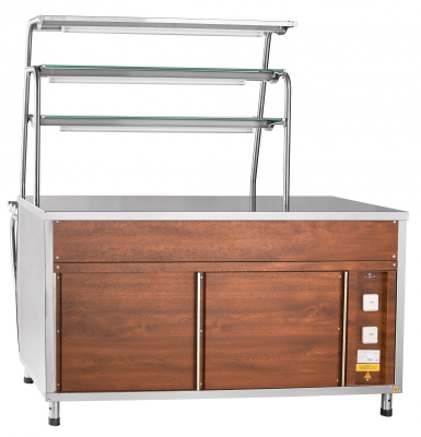 Прилавок для горячих напитков Abat ПГН-70Т-01