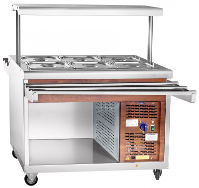 Прилавок холодильный Abat ПВВ(Н)-70ПМ-НШ