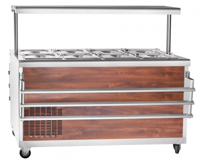 Прилавок холодильный Abat ПВВ(Н)-70ПМ-01-НШ