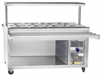 Прилавок холодильный Abat ПВВ(Н)-70ПМ-01-НШ