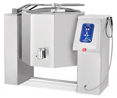 Котёл пищеварочный Abat КПЭМ-160-О с со сливным краном на сайте Белторгхолод