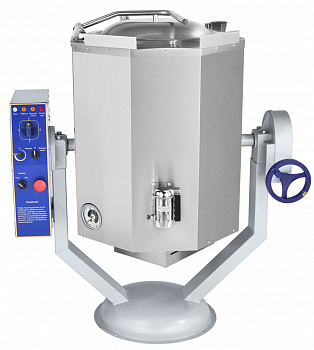  Котёл пищеварочный Abat КПЭМ-60-ОМР со сливным краном на сайте Белторгхолод