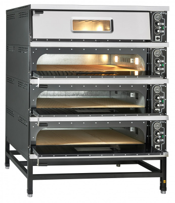 Печь для пиццы Abat ПЭП-6-01 (с крышей) на сайте Белторгхолод