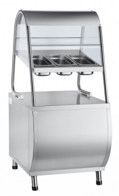 Прилавок для столовых приборов Abat ПСПХ-70М с хлебницей на сайте Белторгхолод