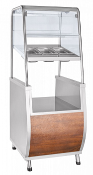  Прилавок для столовых приборов Abat ПСПХ-70Т с хлебницей на сайте Белторгхолод