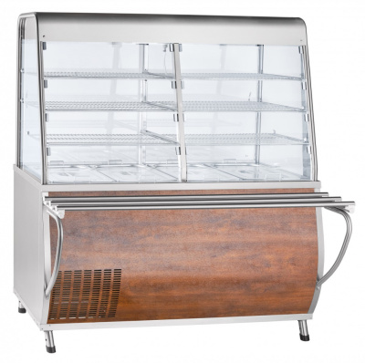Прилавок-витрина холодильный Abat ПВВ(Н)-70Т-С-01-НШ на сайте Белторгхолод