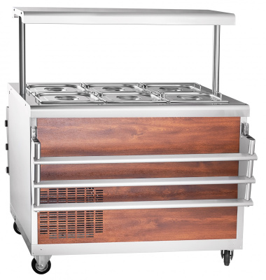 Прилавок холодильный Abat ПВВ(Н)-70ПМ-НШ на сайте Белторгхолод