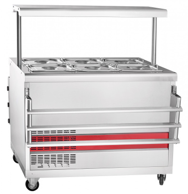 Прилавок холодильный Abat ПВВ(Н)-70ПМ-НШ на сайте Белторгхолод