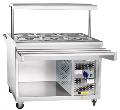 Прилавок холодильный Abat ПВВ(Н)-70ПМ-НШ на сайте Белторгхолод