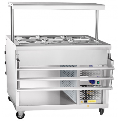 Прилавок холодильный Abat ПВВ(Н)-70ПМ-НШ на сайте Белторгхолод