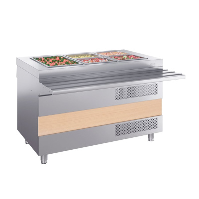 Холодильный стол Атеси Ривьера ОС-1200-02 без полок на сайте Белторгхолод