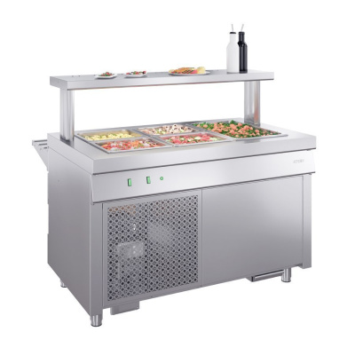 Холодильный стол Атеси Ривьера ОС-1120-02-О без полок на сайте Белторгхолод