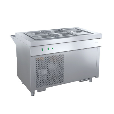 Холодильный стол Атеси Ривьера ОС-1200-02-О без полок на сайте Белторгхолод