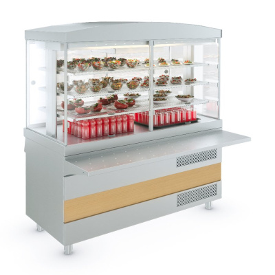 Холодильная витрина Атеси Ривьера ХВ-1120-02 на сайте Белторгхолод
