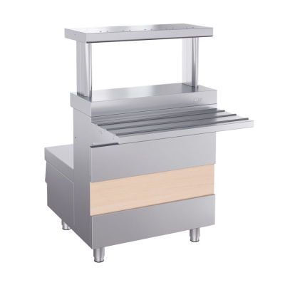 Мармит первых блюд Атеси Ривьера 1 конф. М1-1.700-02-О без полок на сайте Белторгхолод