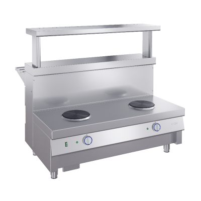 Мармит первых блюд Атеси Ривьера 2-х конф. М1-2.1120-02-О без полок на сайте Белторгхолод