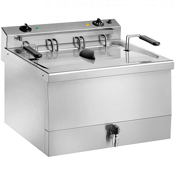  Фритюрница MEC FT 18B (с краном для слива масла) на сайте Белторгхолод