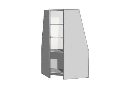 Витрина угловая Витрина Плюс наружная Д9ВУН-700х700х1250 на сайте Белторгхолод