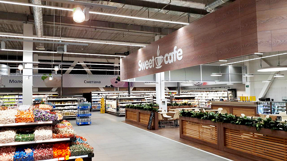 Гипермаркет "Гиппо" в торгово-развлекательном центре "DiaMond city" в Минске