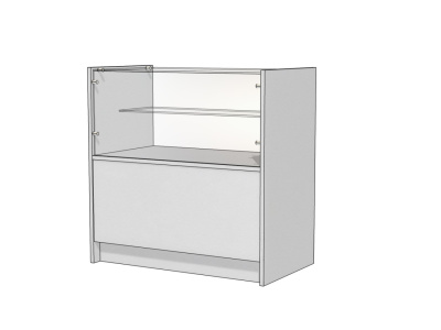 Прилавок Витрина Плюс Д1П- 900х500х900 на сайте Белторгхолод