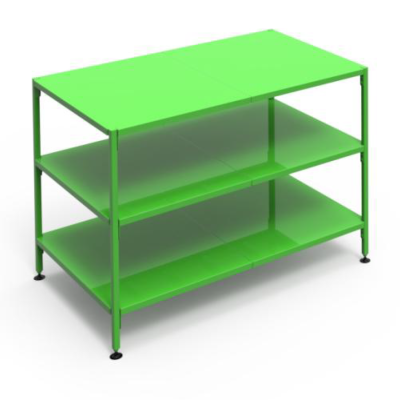 Овощной стол с полками Stahler Garden H=850 L=1200 G=800 (N-AA 07128085) на сайте Белторгхолод