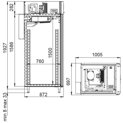 Шкаф холодильный POLAIR CS107-Salami на сайте Белторгхолод