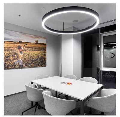 Подвесной светодиодный светильник The Vostok HALO 50 800 мм на сайте Белторгхолод