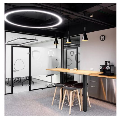 Подвесной светодиодный светильник The Vostok HALO 50 600 мм на сайте Белторгхолод