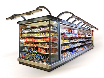  Витрина пристенная Costan Jupiter на сайте Белторгхолод