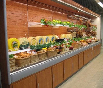 Витрина пристенная Costan Jupiter Retro на сайте Белторгхолод