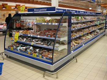  Витрина пристенная Costan Pluton на сайте Белторгхолод