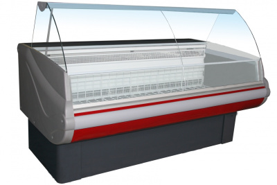 Витрина холодильная Интэко-мастер ВИЛИЯ 120 ВН (с боковинами) на сайте Белторгхолод