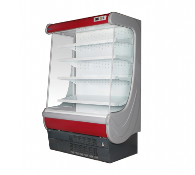 Витрина пристенная Интэко-мастер ВИЛИЯ 100 ВС (с боковинами) на сайте Белторгхолод