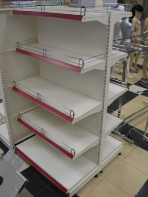 Торговые стеллажи Стандарт с базой 50 см на сайте Белторгхолод