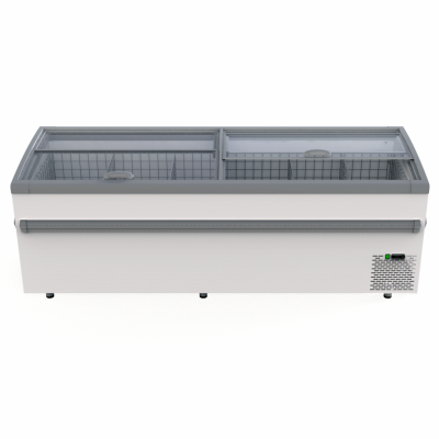 Ларь-бонета Bonvini BFG 2500 PH с гнутым стеклом Push Up на сайте Белторгхолод