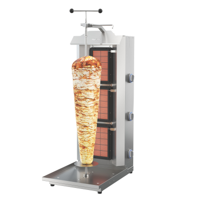 Аппарат для шаурмы Атеси Шаурма-3-Газ-05-Оц с ручным приводом на сайте Белторгхолод