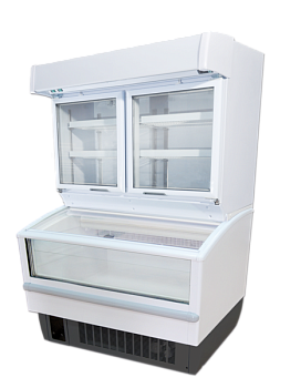  Шкаф-бонета Iarp DIANA 125 на сайте Белторгхолод