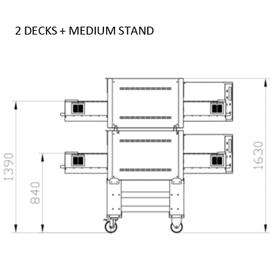 Печь для пиццы Italforni TUNNEL STONE TSC на сайте Белторгхолод