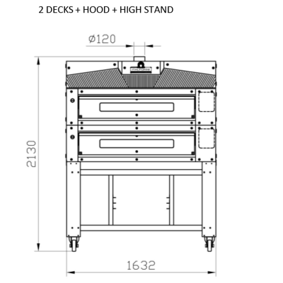 Печь для пиццы Italforni BULL BL L Y070 на сайте Белторгхолод